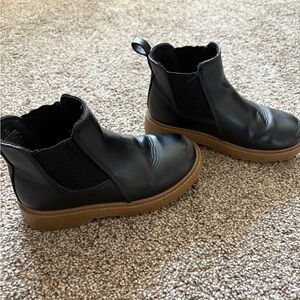 Old Navy Black and Brown Kids Boots